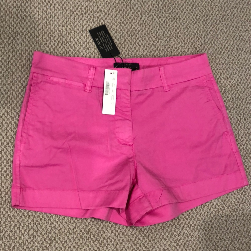 🆕NWT J.Crew 3” Size 0 Pink Shorts